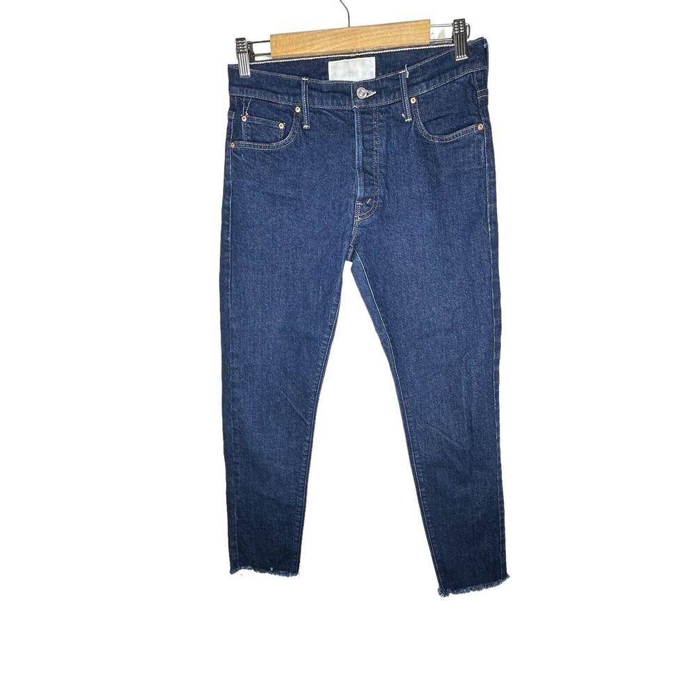 MOTHER Women's Skinny Jeans - Dark Blue